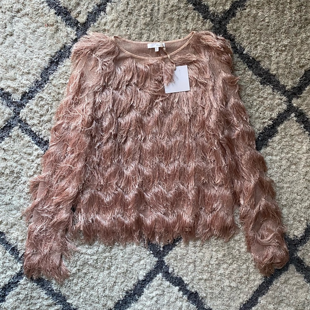 Shaggy Pink Top